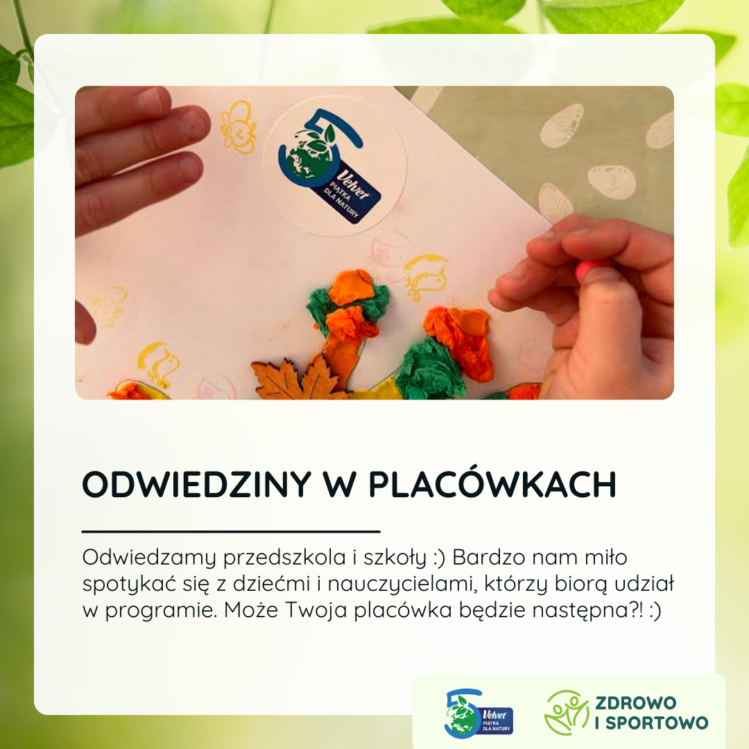 Odwiedzamy placówki Piątka dla Natury